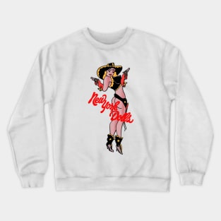 New York Cowgirl Crewneck Sweatshirt